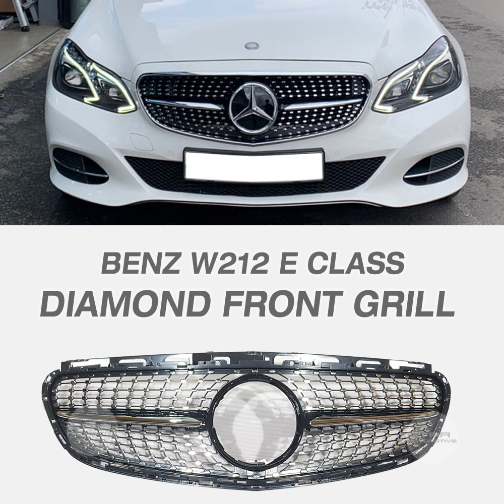 벤츠 W212 E클래스 페이스리프트 다이아몬드 그릴 블랙