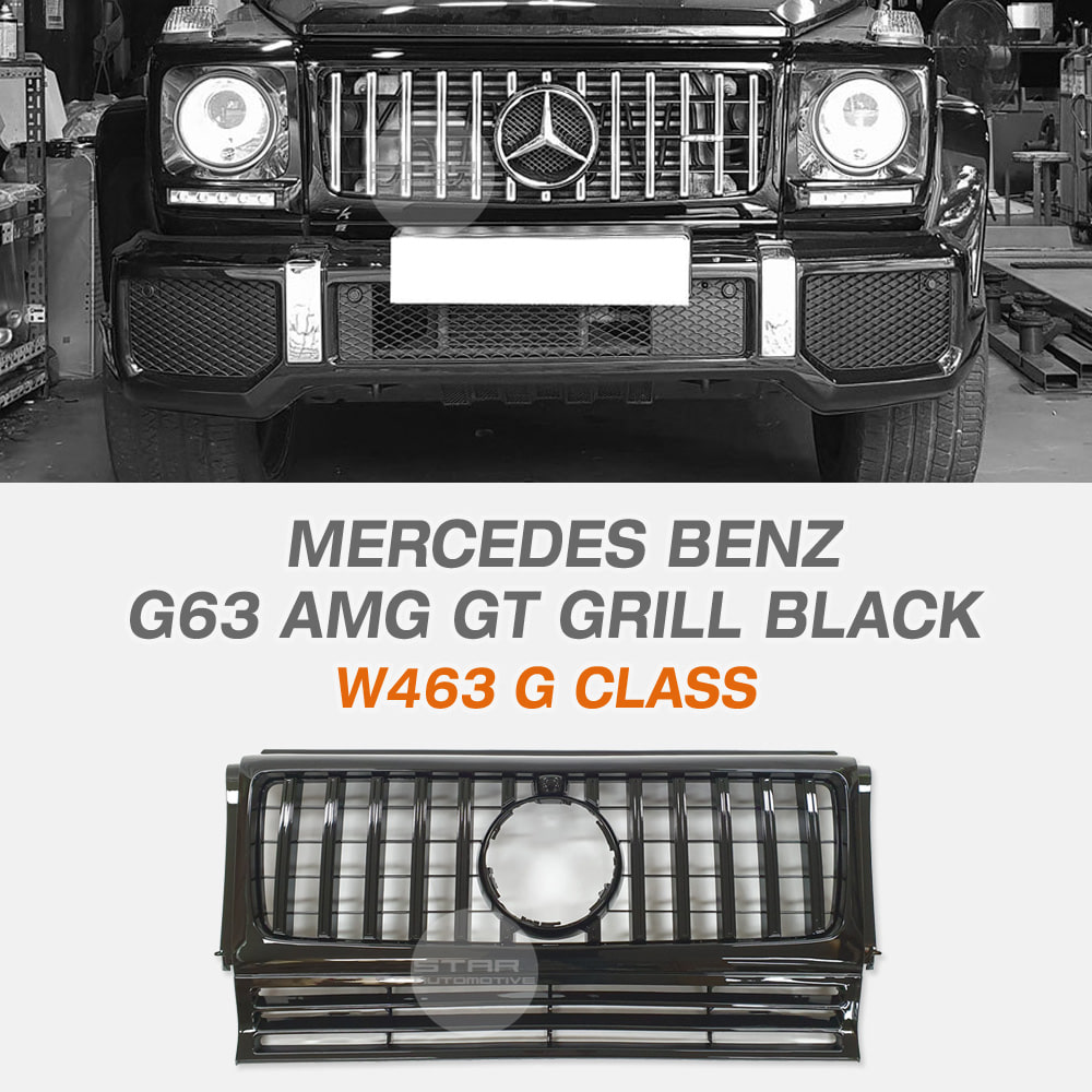벤츠 W463 G클래스 지바겐 AMG GT 세로 그릴 블랙