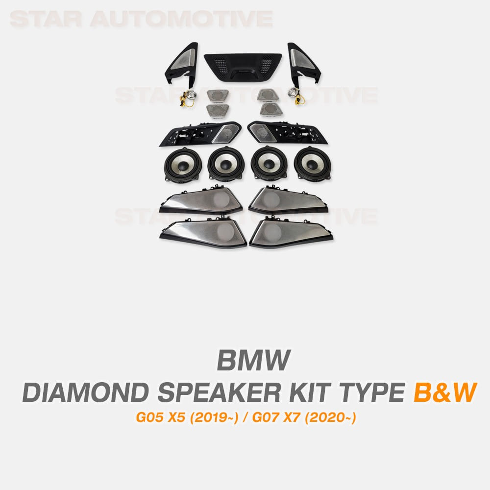 BMW G05 X5 G07 X7 엠비언트 회오리 스피커 트위터 킷