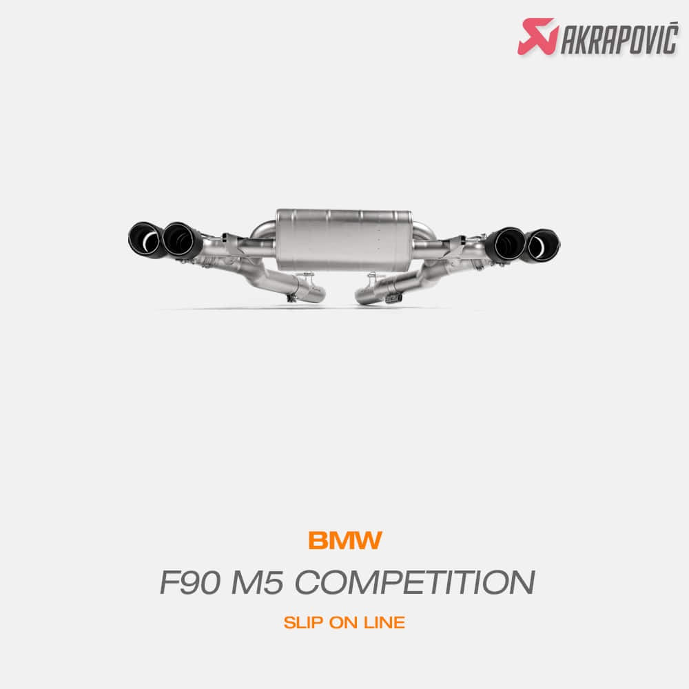 아크라포빅 BMW F90 M5 컴페티션 슬립온 라인