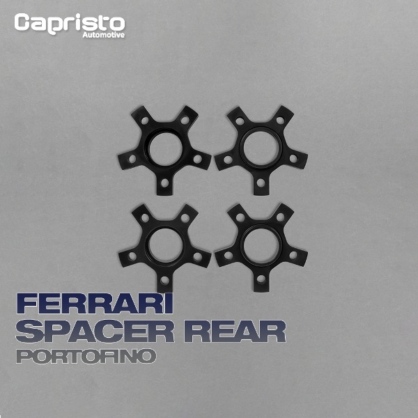 CAPRISTO 카프리스토 FERRARI 페라리 포르토피노 별 모양 휠 스페이서 리어 17MM 티타늄 볼트