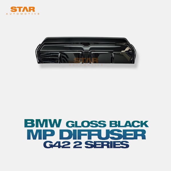 BMW G42 2시리즈 쿠페 디퓨져 MP 유광 블랙