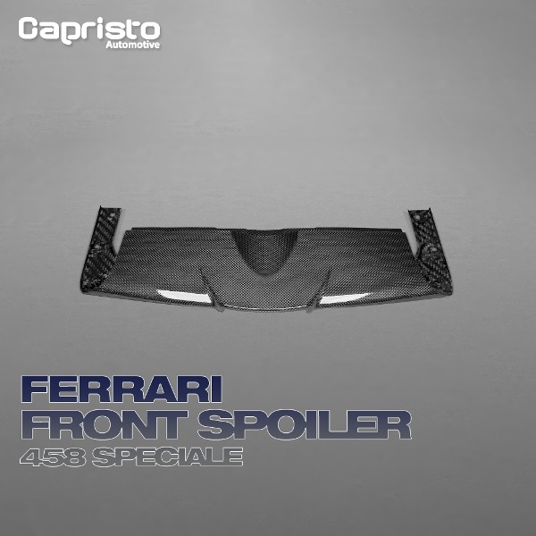 CAPRISTO 카프리스토 FERRARI 페라리 458 스페치알레 카본 프론트 스포일러