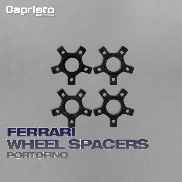 CAPRISTO 카프리스토 FERRARI 페라리 포르토피노 별 모양 휠 스페이서 프론트 11MM 리어 17MM 티타늄 볼트